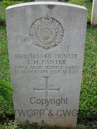 Dar Es Salaam War Cemetery - Panter, Thomas Henry